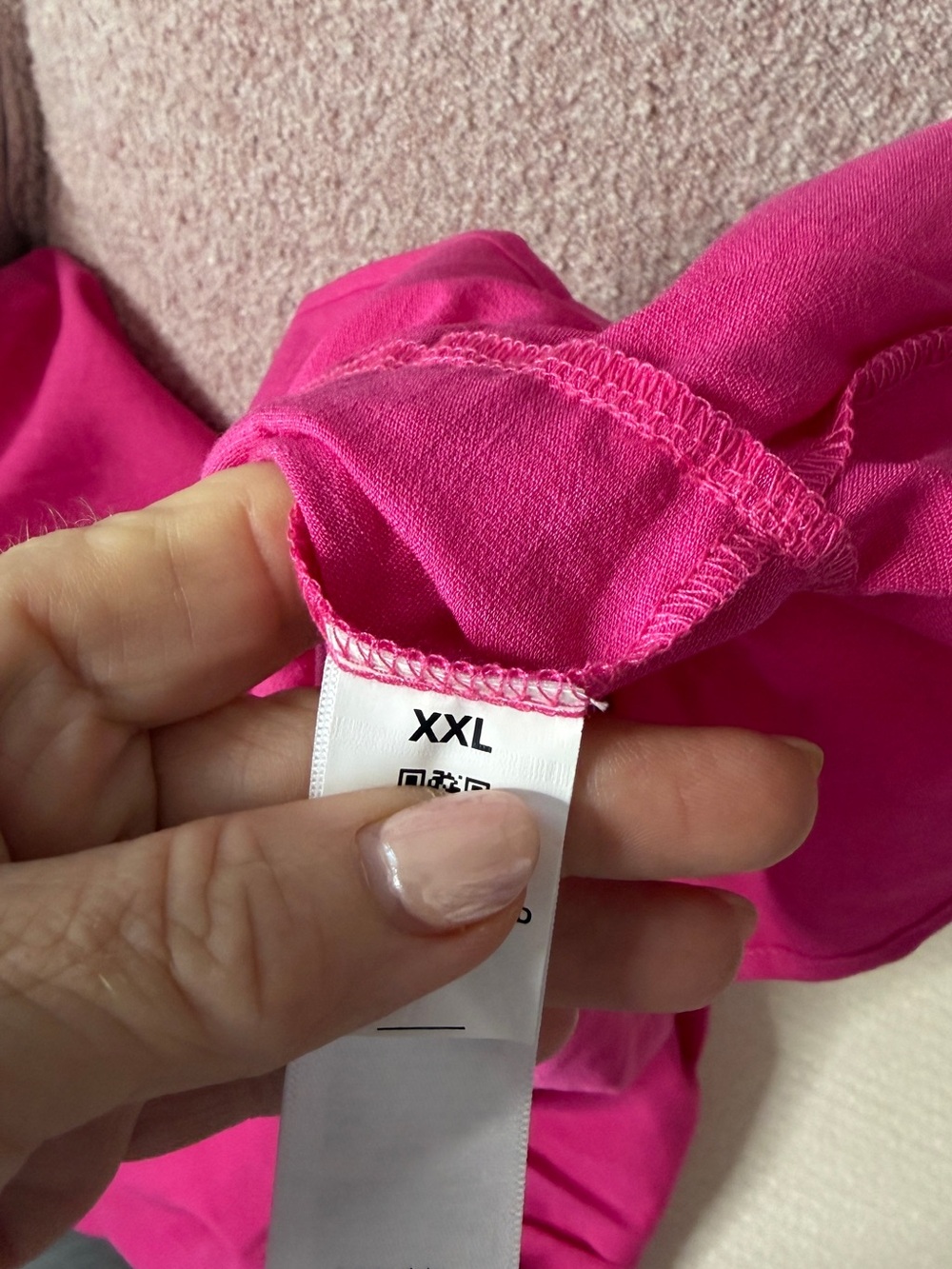 Cupshe Fuchsia Tie-Front Tiered Mini Dress - Picture 10 of 10
